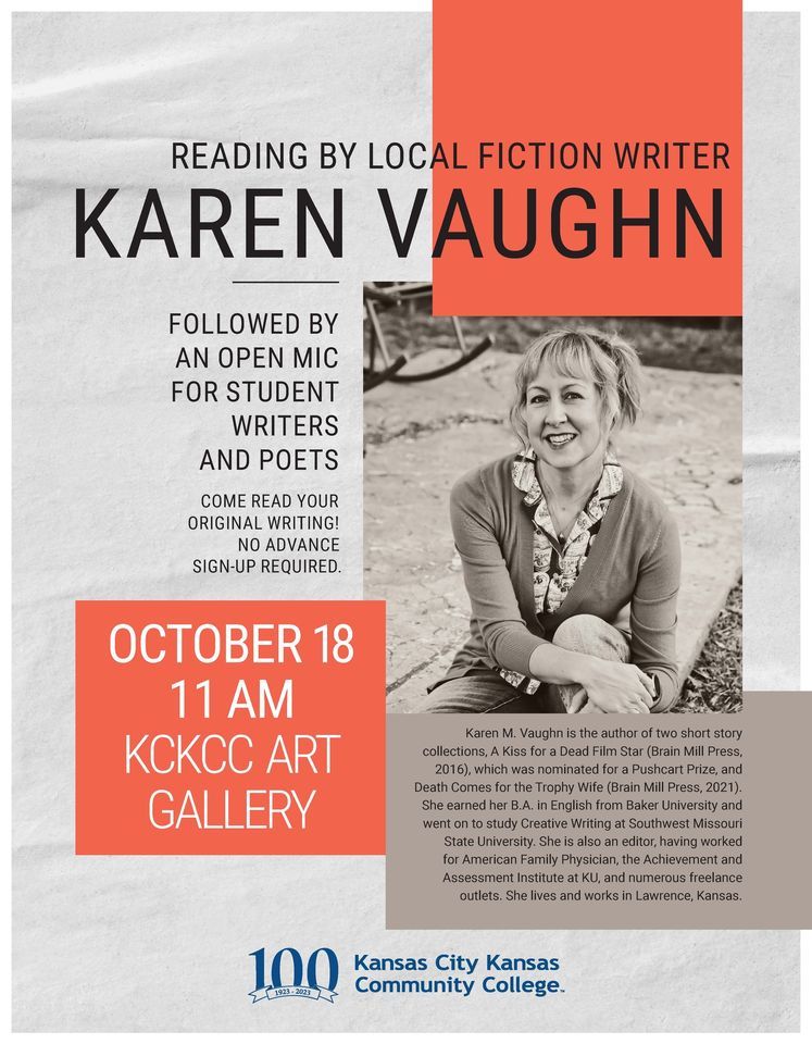 Reading by Local Fiction Writer Karen Vaughn, Kansas City Kansas