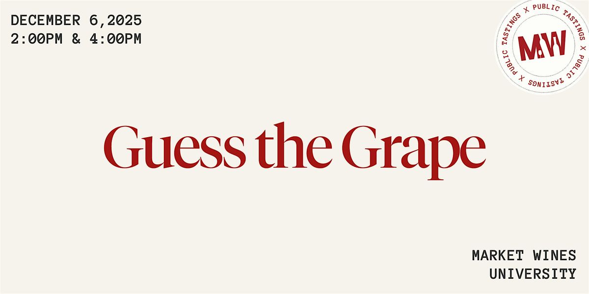 Guess the Grape, 6 December | Event in Calgary | AllEvents