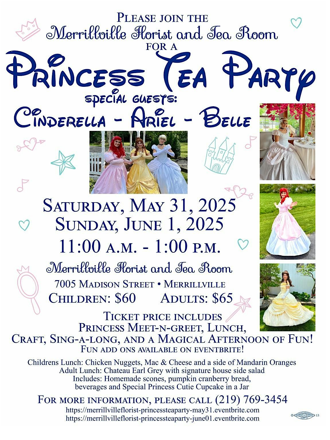 Princess Tea Party | Event in Merrillville | AllEvents