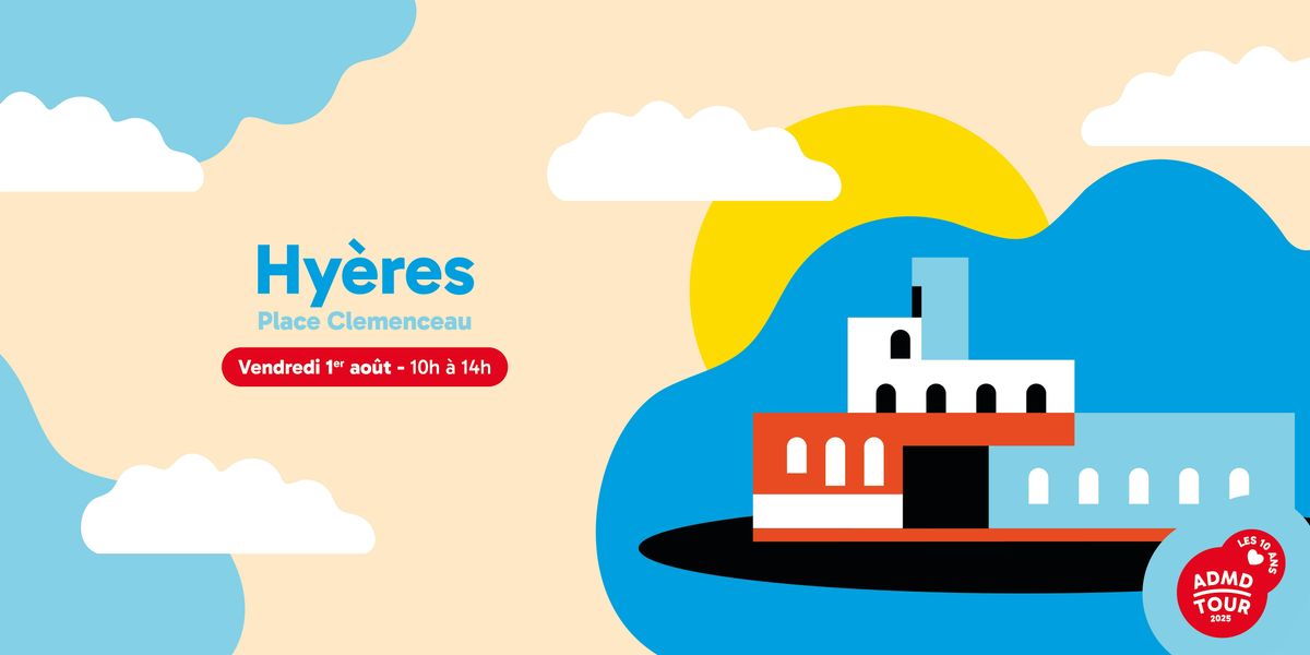 ADMD Tour 2025 • Hyères, 1 August | Event in Hyères | AllEvents