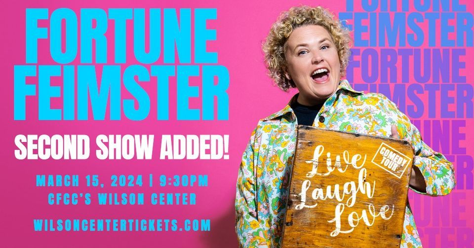 Fortune Feimster, Wilson Center Cape Fear Community College, Wilmington, March 15 2024