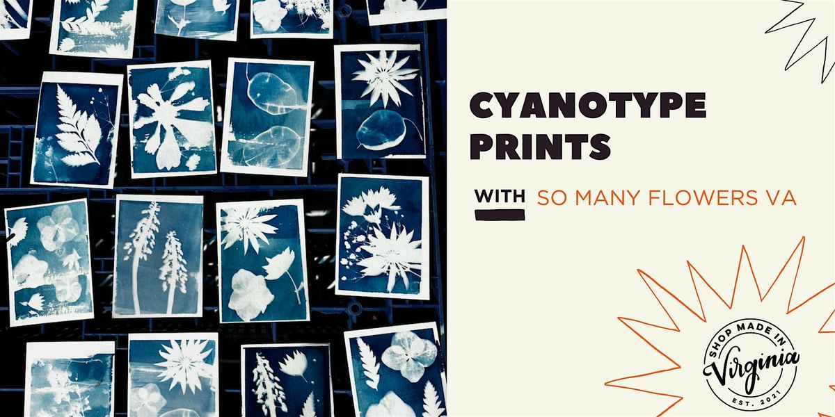 Cyanotype Prints w/ So Many Flowers, 16 July | Event in Alexandria | AllEvents