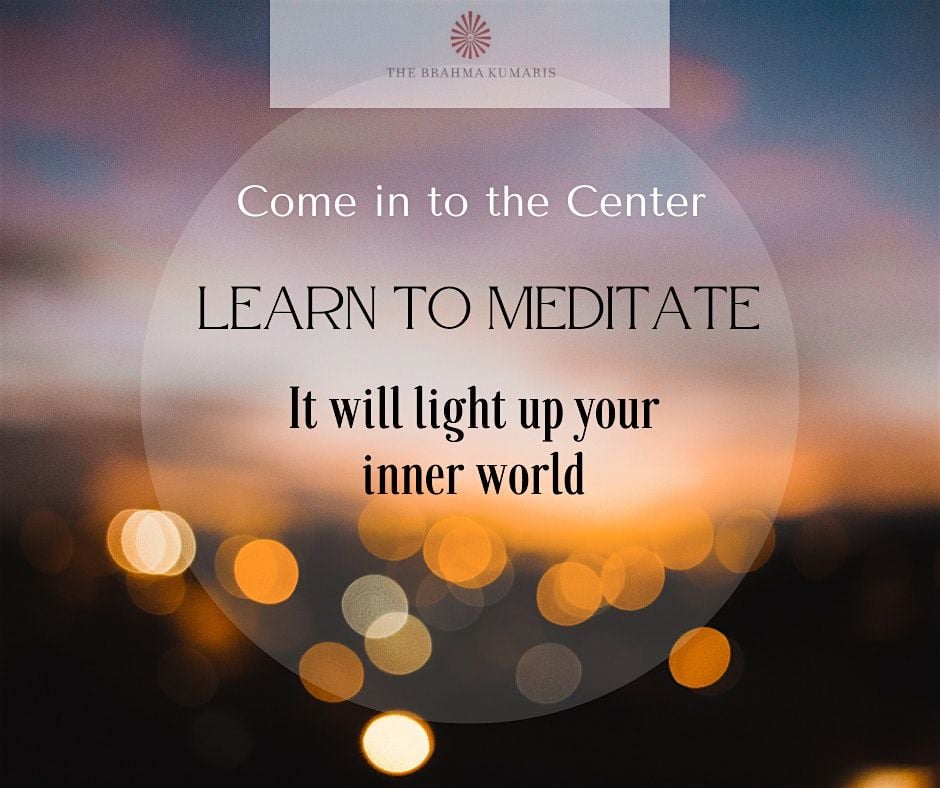 LEARN TO MEDITATE: It will light up your inner world IN-HOUSE | Event in Halifax | AllEvents