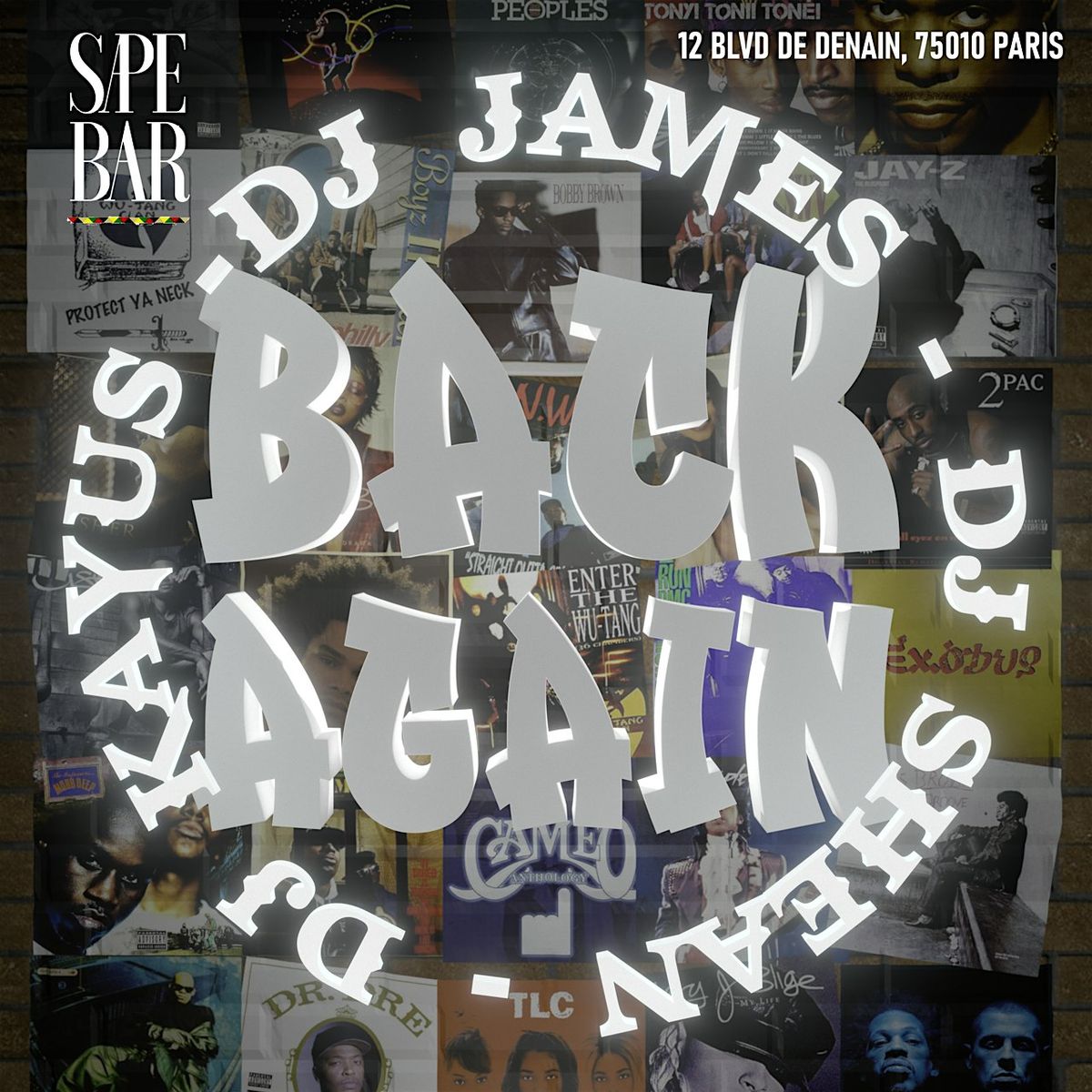 Back Again, 29 November | Event in Paris | AllEvents