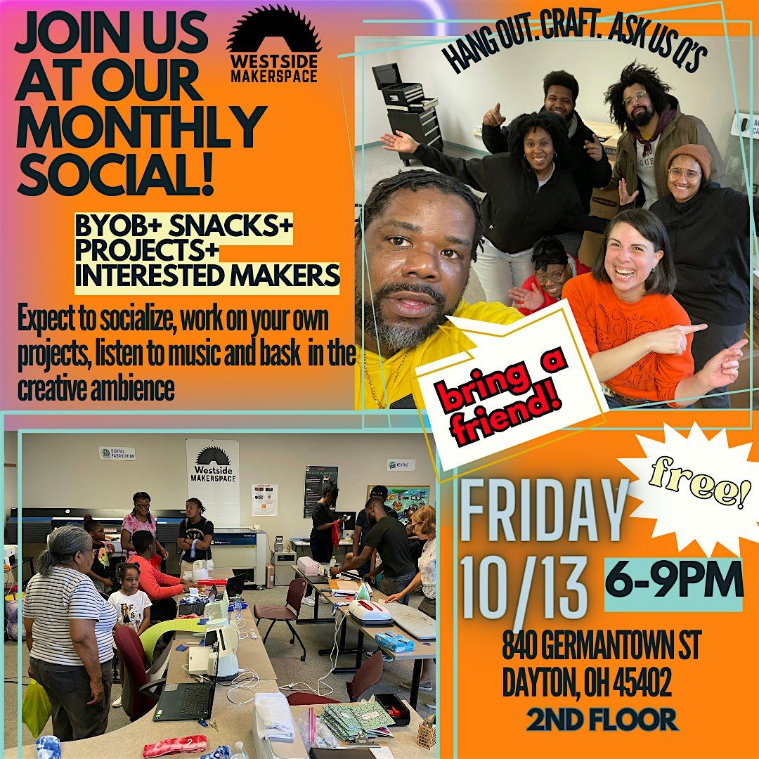 AUGUST OPEN HOUSE SOCIAL, 8 August | Event in Dayton | AllEvents