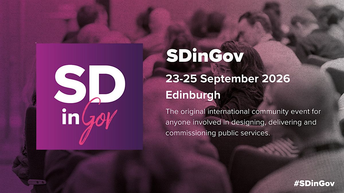 SDinGov 2026, 23 September | Event in Edinburgh | AllEvents