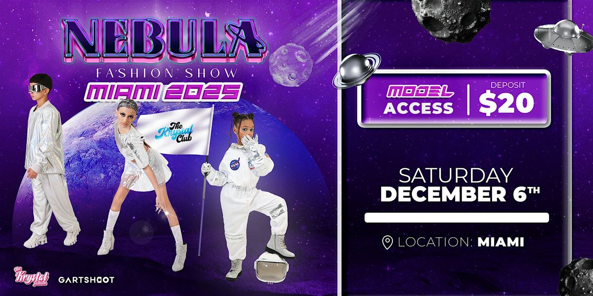 NEBULA FASHION SHOW, 6 December | Event in Miami | AllEvents