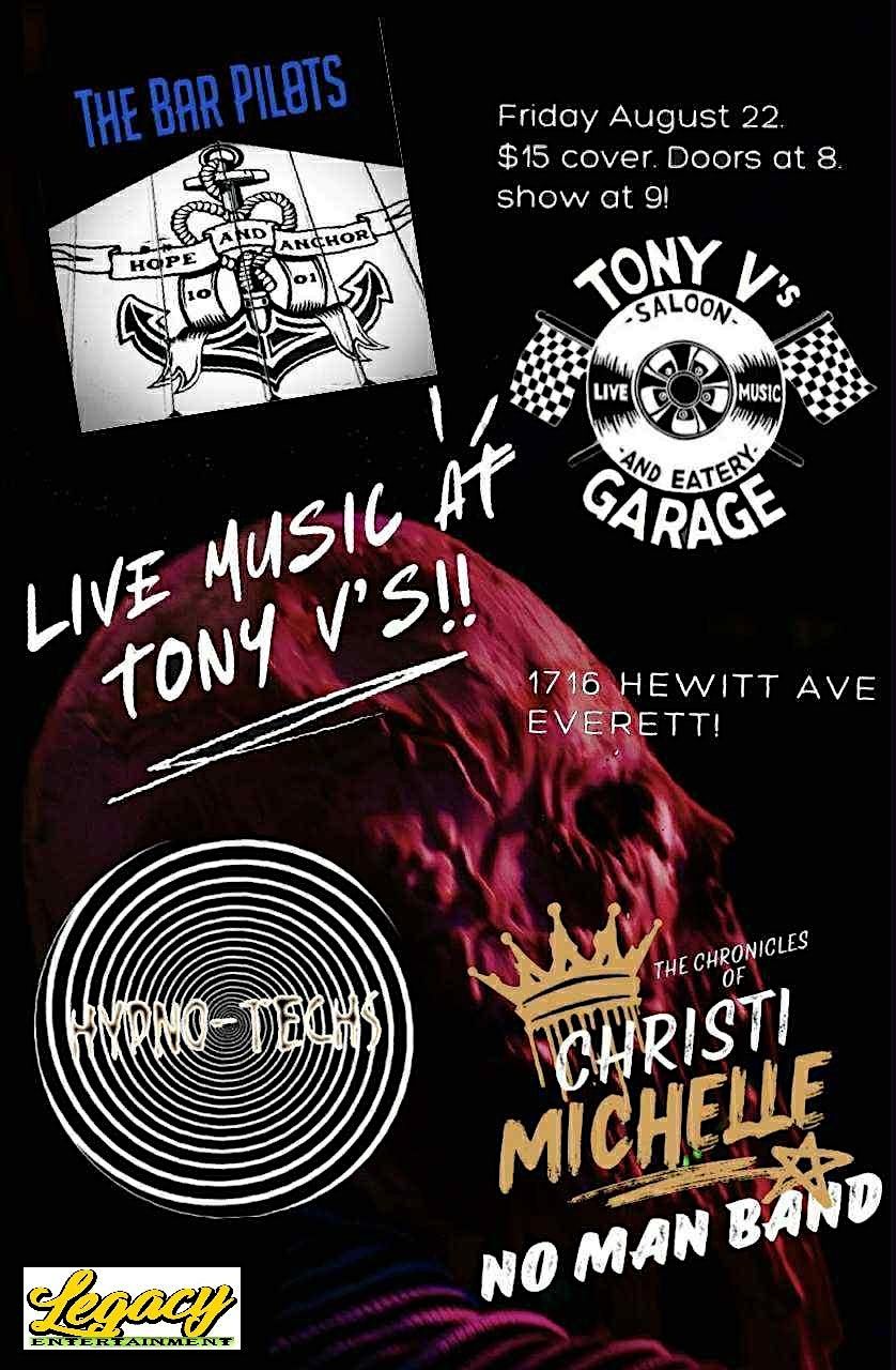 Live Music at Tony V's, 22 August | Event in Everett | AllEvents