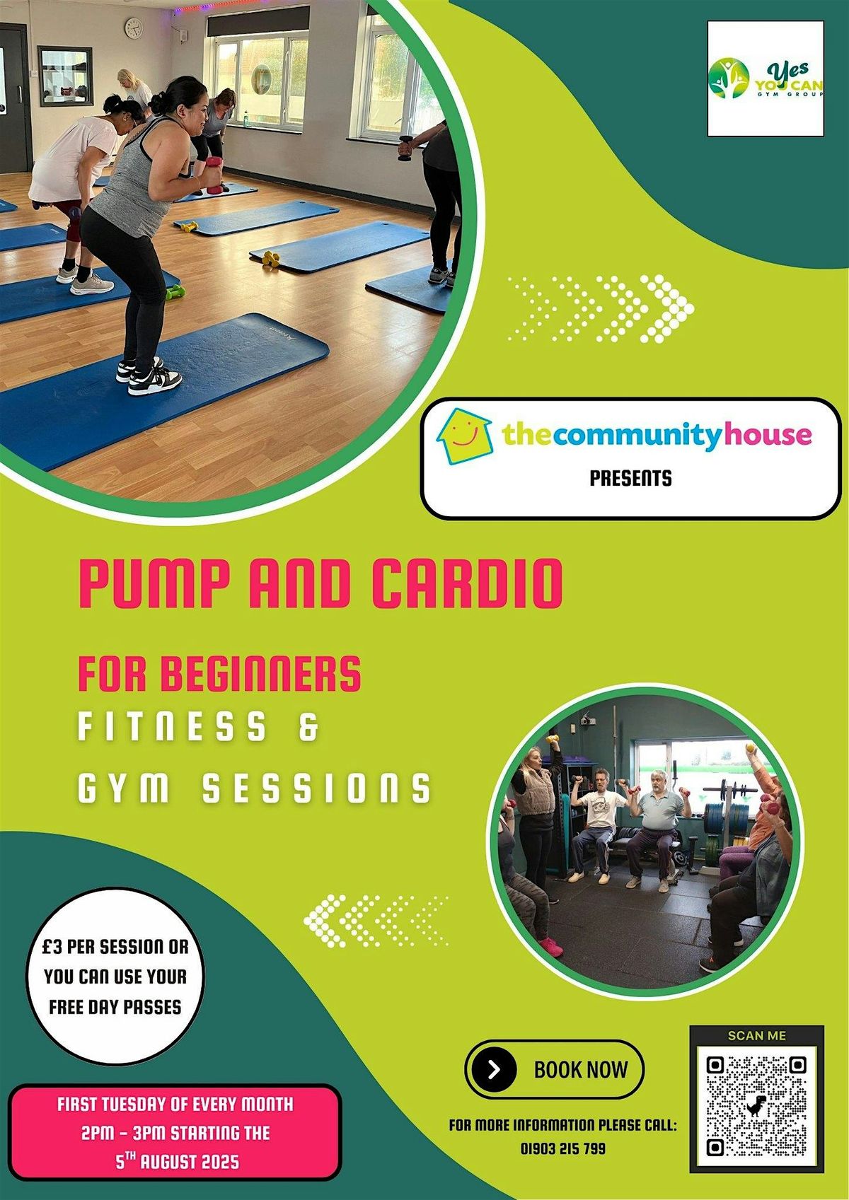 Pump and Cardio for beginners provided by Worthing Homes' Community House | Event in Worthing | AllEvents