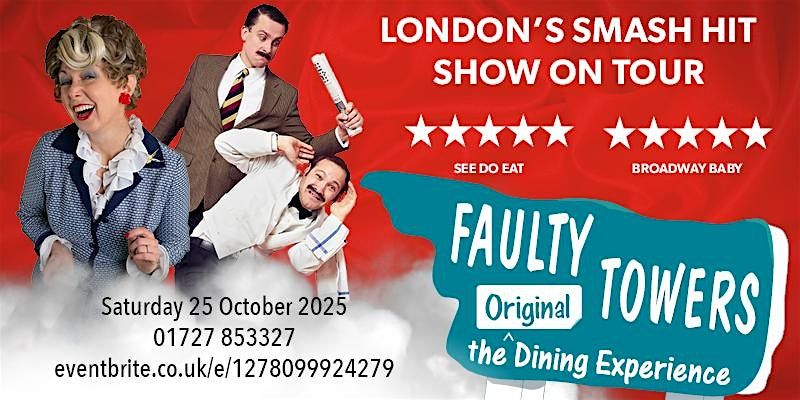Faulty Towers The Dining Experience, 25 October | Event in St. Albans | AllEvents