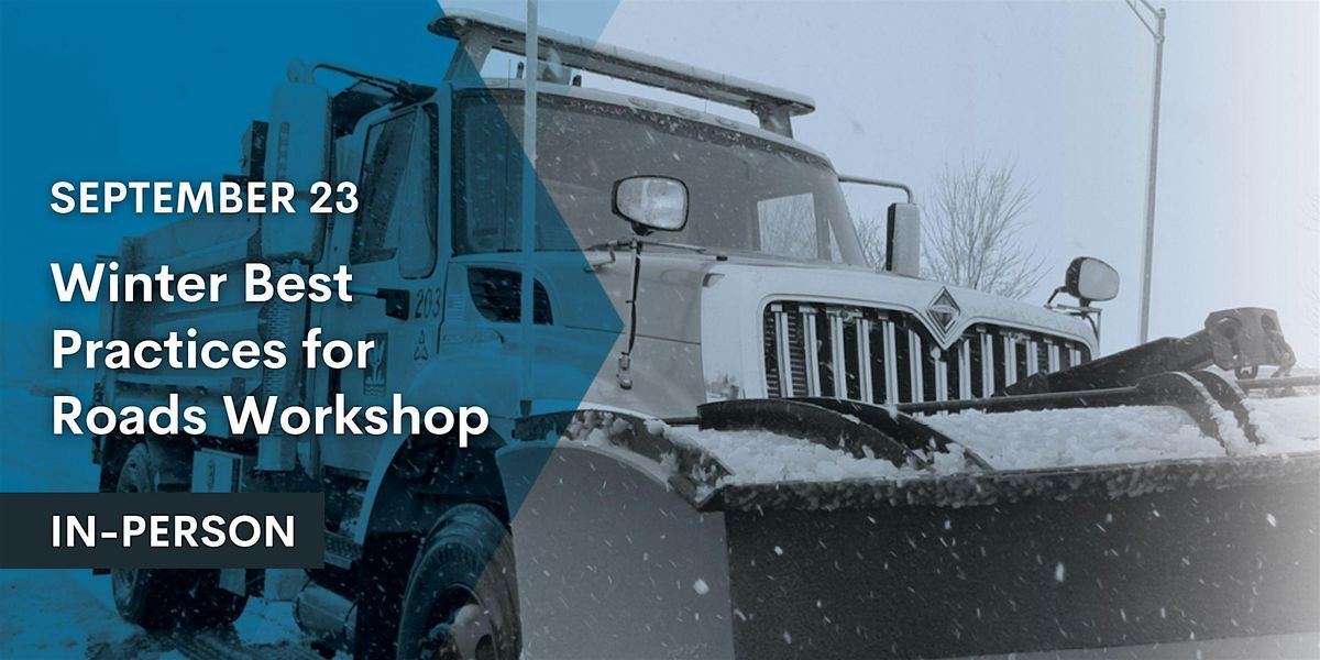 Sept 23rd, 2025 Winter Best Practices Workshop -  Public Roads (New Lenox), 23 September | Event in New Lenox