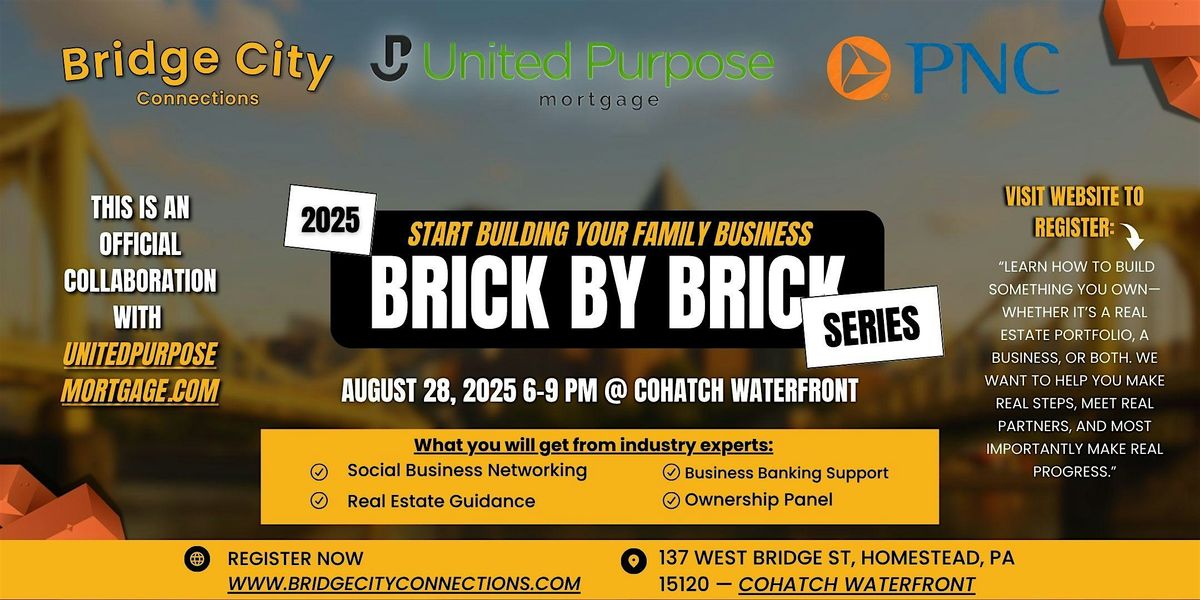 Brick by Brick: Building Stronger Futures Through Ownership, 28 August | Event in Homestead | AllEvents
