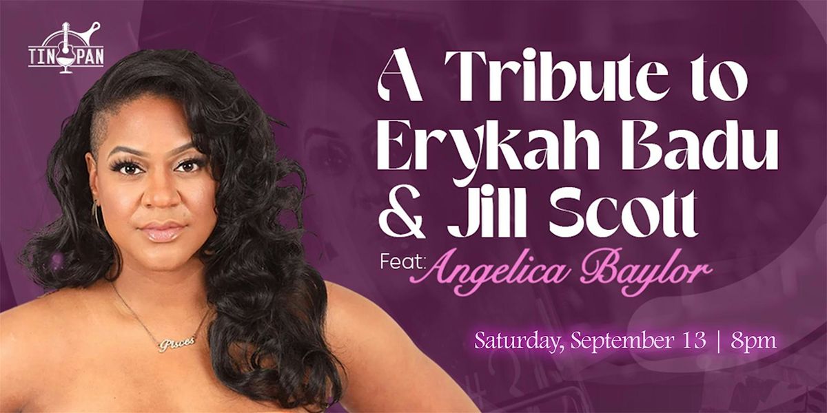 Tribute to Erykah Badu & Jill Scott ft: Angelica Baylor, 13 September | Event in Richmond | AllEvents
