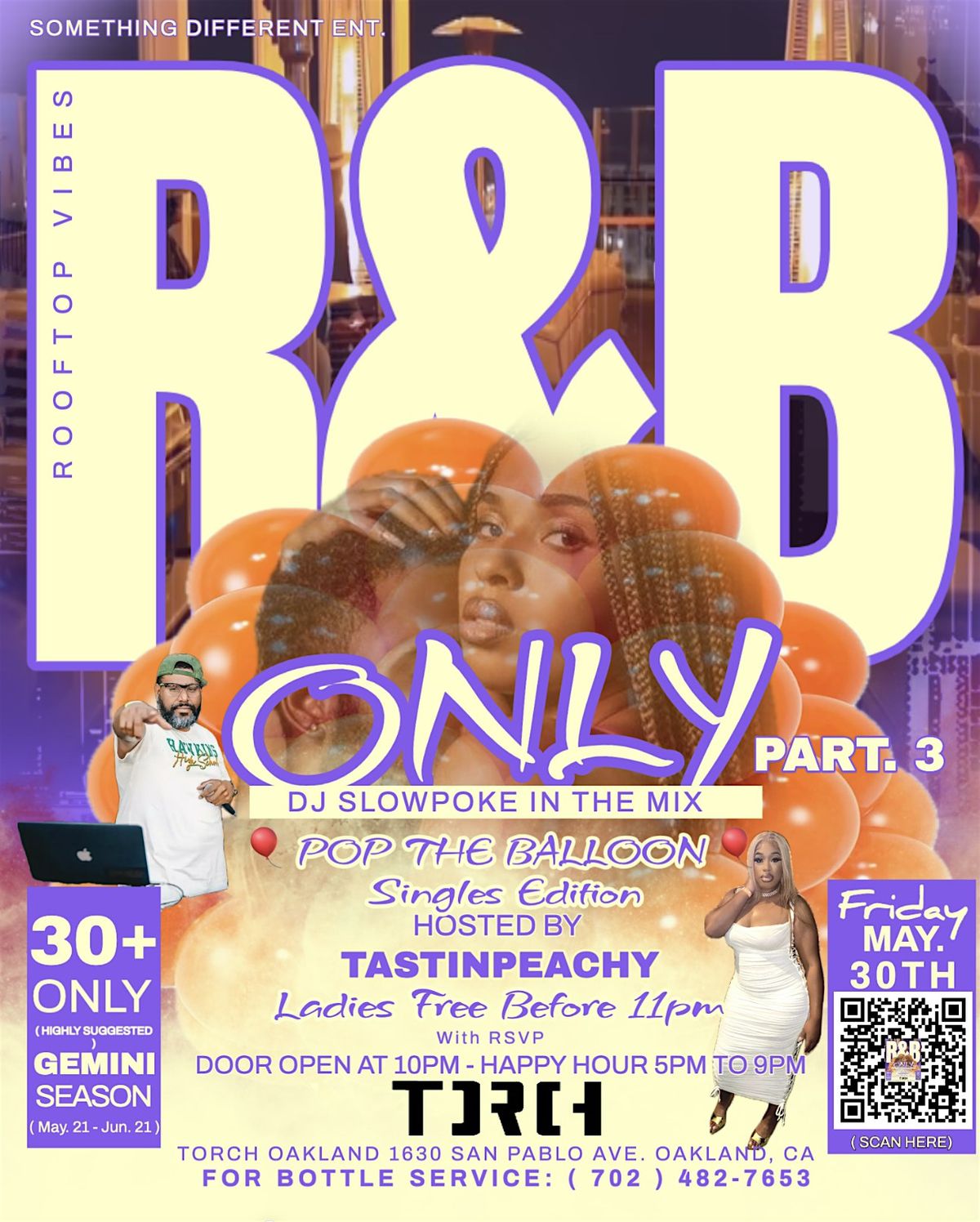R&B Only: 30+ "Pop The Balloon"  Singles Party With Dj Slowpoke, 30 May | Event in Oakland | AllEvents
