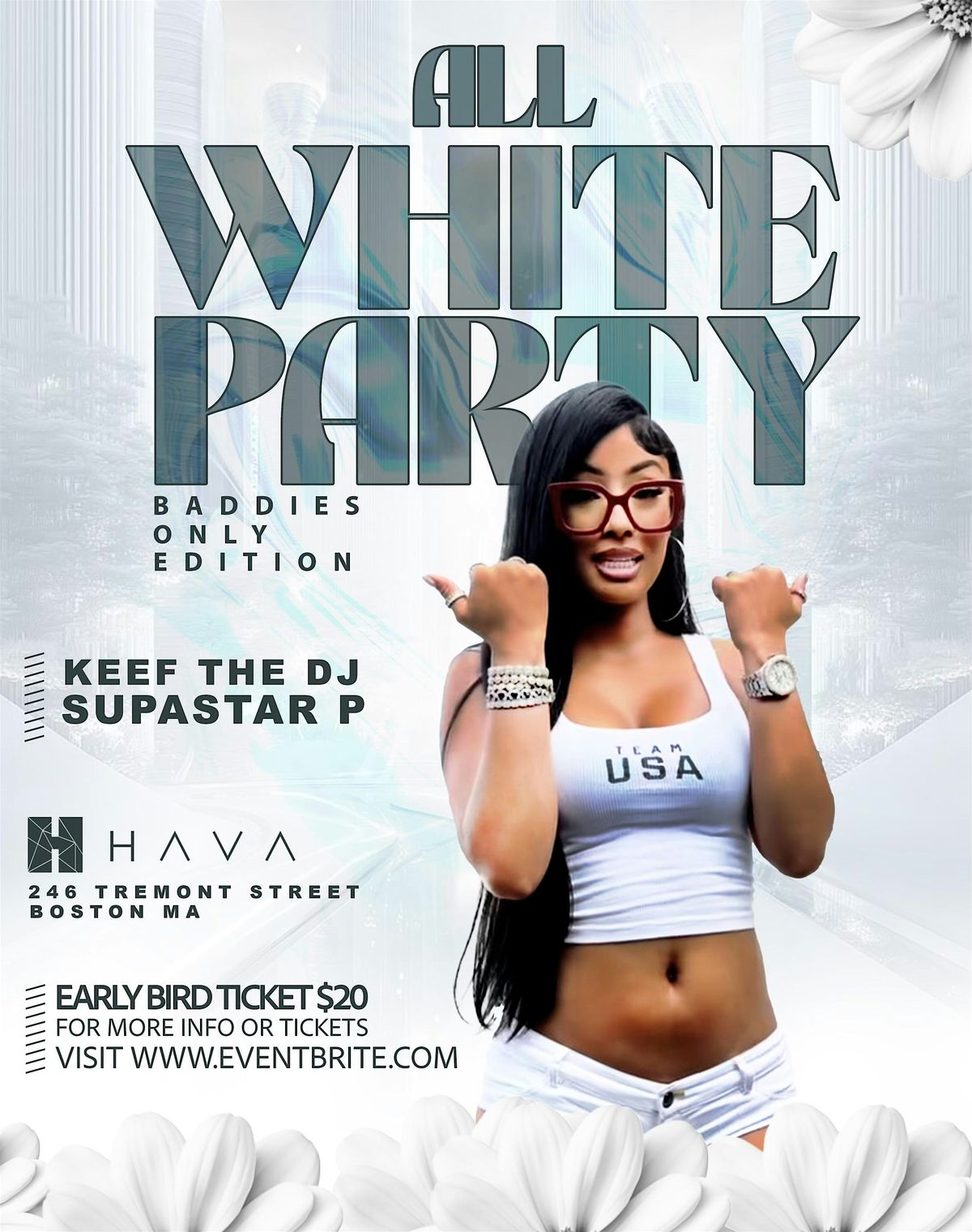 Baddies Only Memorial Weekend All White Party, 24 May | Event in Boston | AllEvents