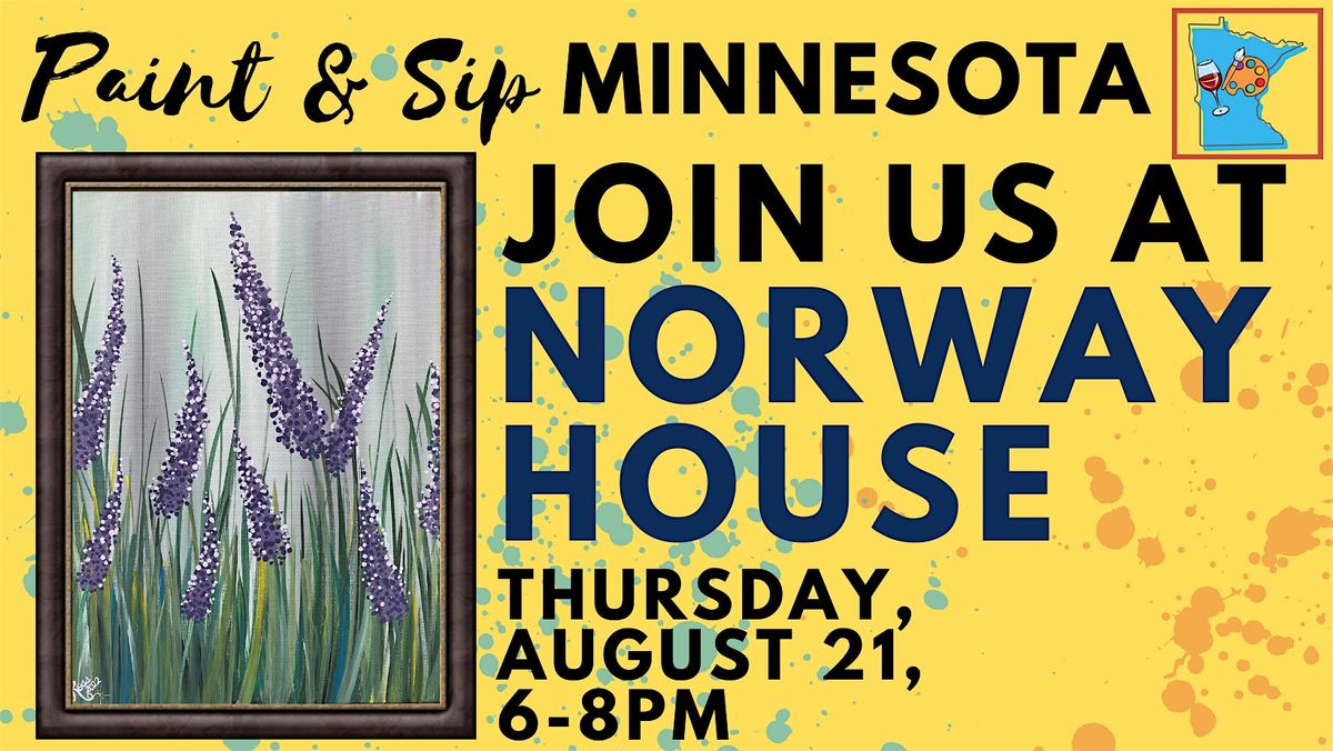 August 21 Paint & Sip at Norway House, 21 August | Event in Minneapolis | AllEvents