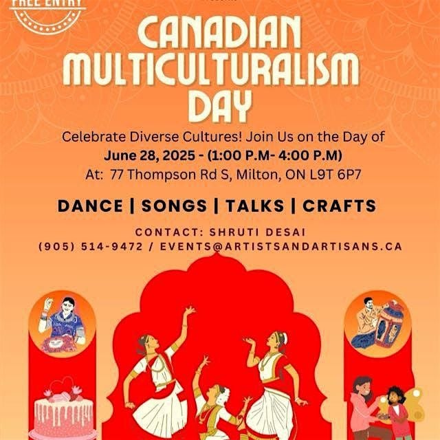 Canadian Multiculturalism Day, 28 June | Event in Milton | AllEvents
