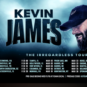 Kevin James at Helen DeVitt Jones Theater at The Buddy Holly Hall