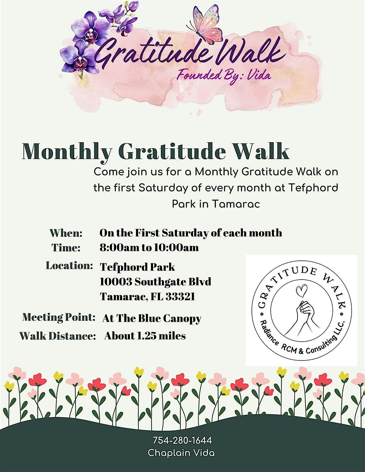 Gratitude Walk Event | Event in Tamarac | AllEvents