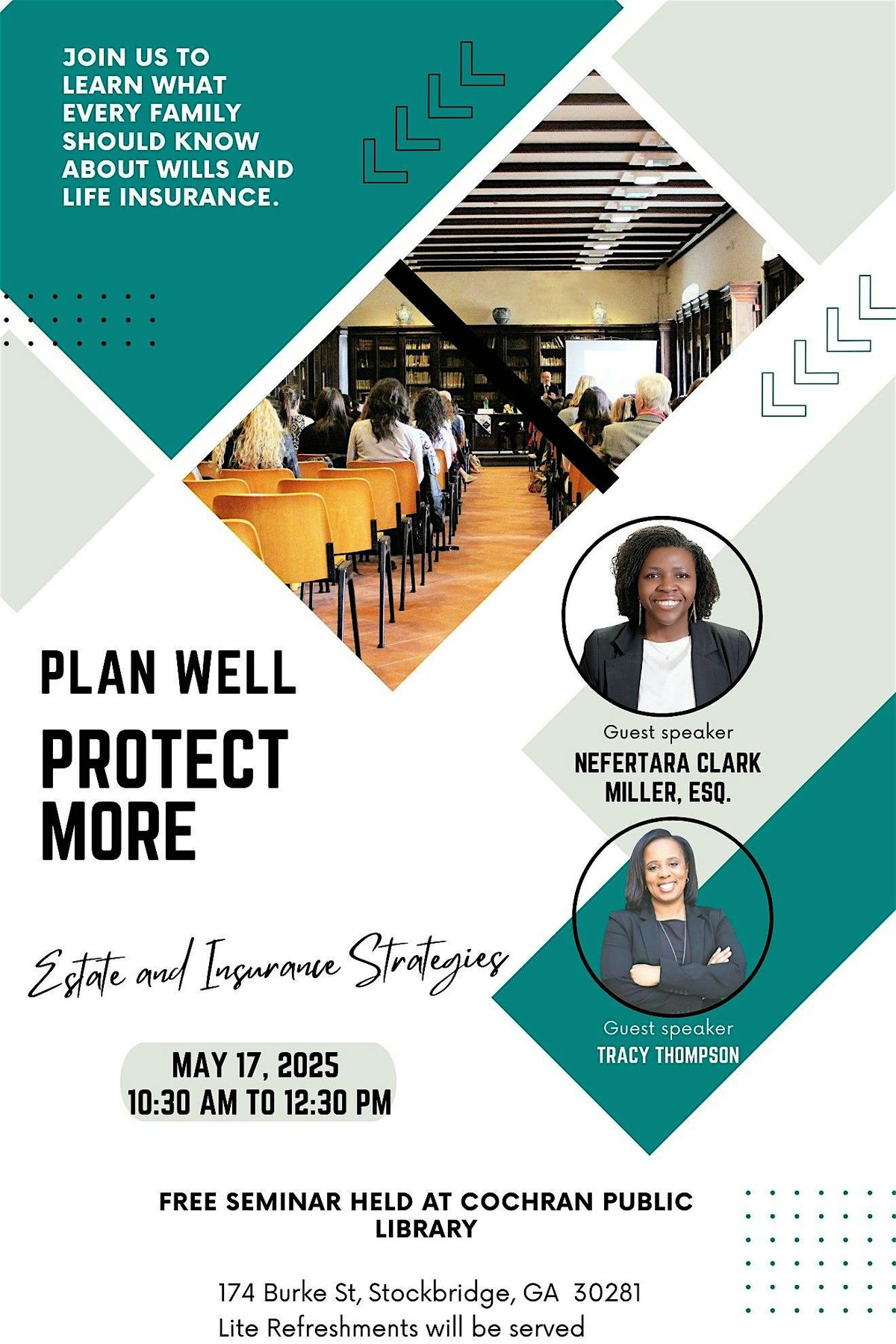 Plan Well, Protect More: Estate and Insurance Strategies, 17 May | Event in Stockbridge | AllEvents