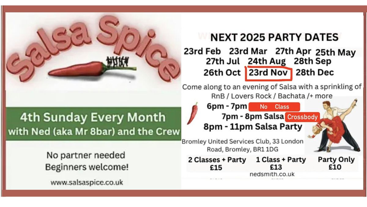 Salsa Spice Dance Bromley Kent | Event in Bromley | AllEvents