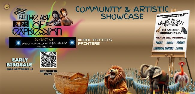 FALL BALL 2025: The Ark of Expression, 18 October | Event in Brockton | AllEvents