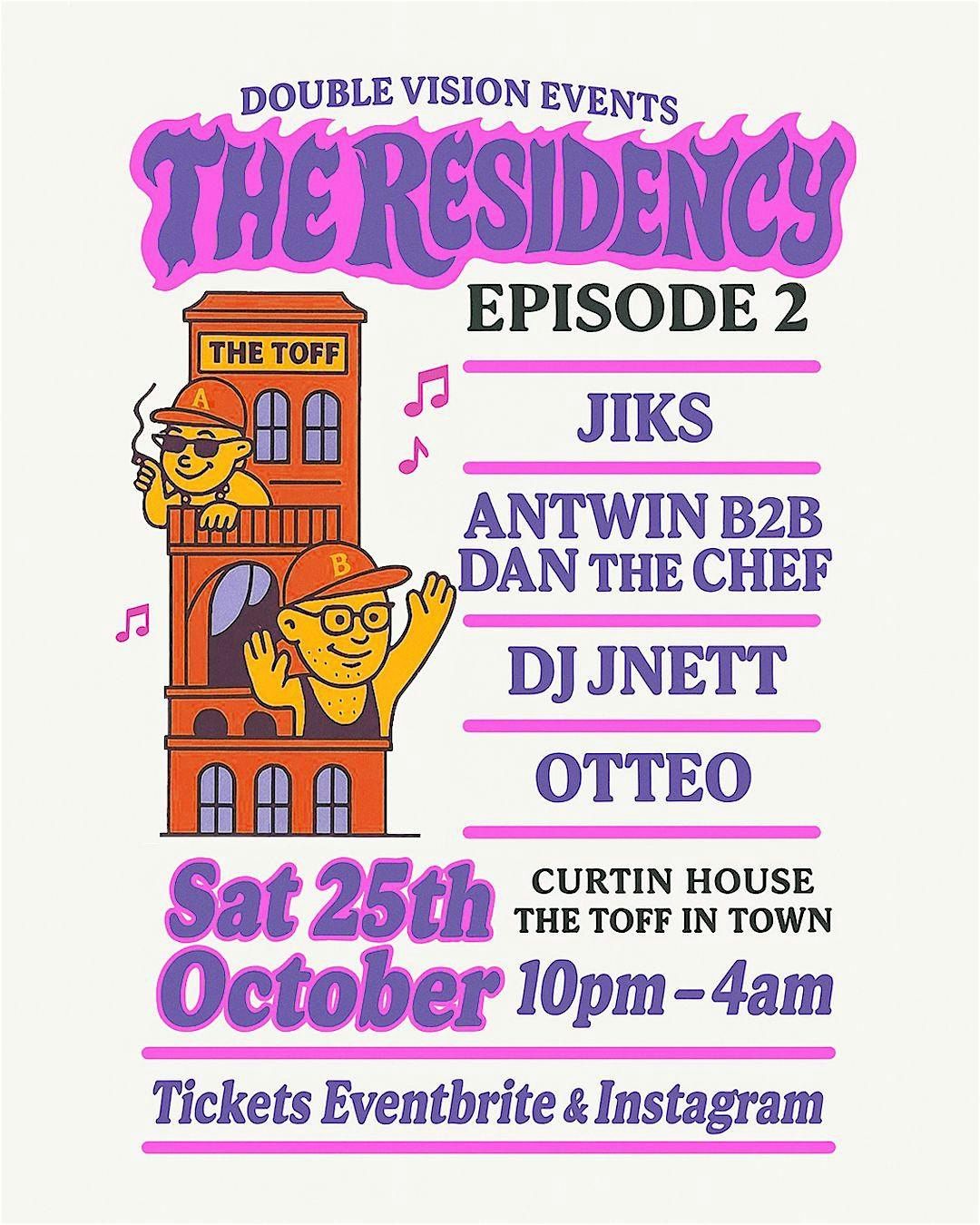 THE RESIDENCY, 25 October | Event in Melbourne | AllEvents