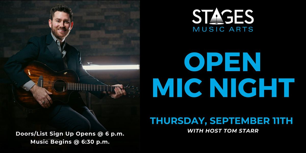 Open Mic Night, 11 September | Event in Cockeysville | AllEvents