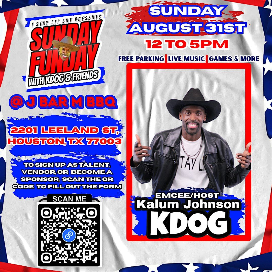 Sunday Funday W/ KDOG & Friends, 31 August | Event in Houston | AllEvents