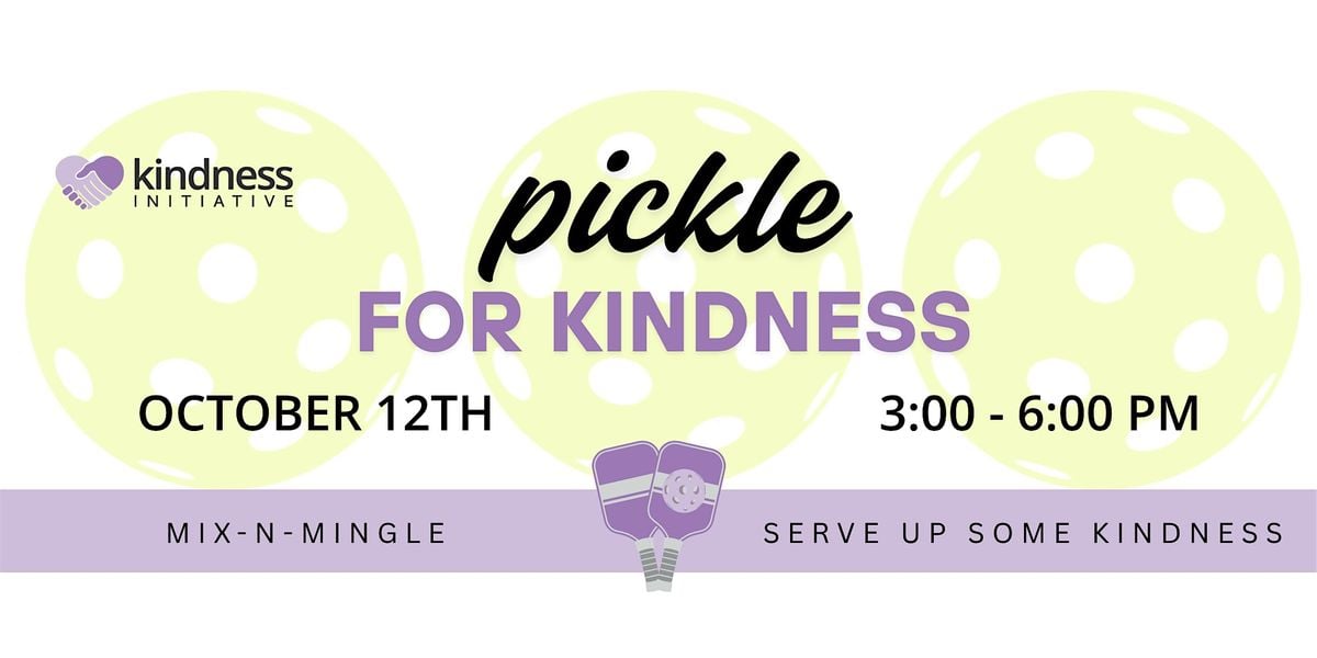 Pickle with Kindness Pickleball Mixer, 12 October | Event in San Diego | AllEvents