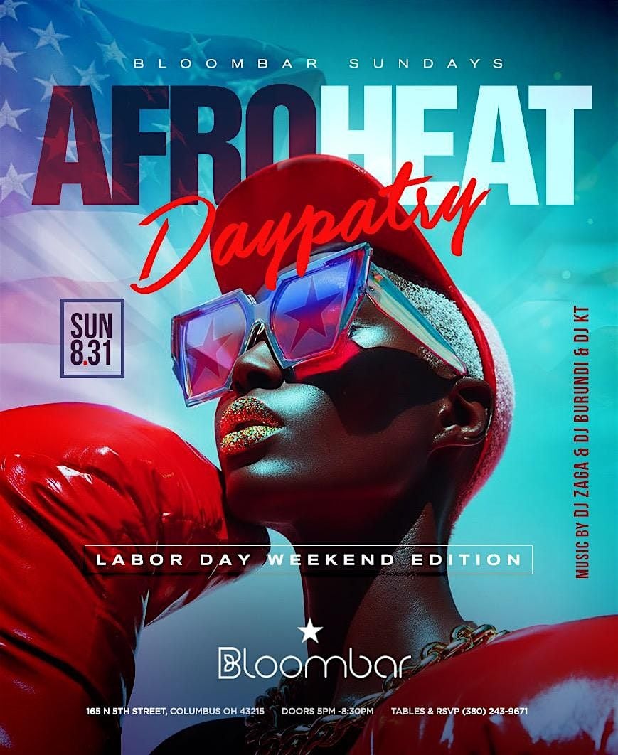 AfroHeat Day Party, 31 August | Event in Columbus | AllEvents