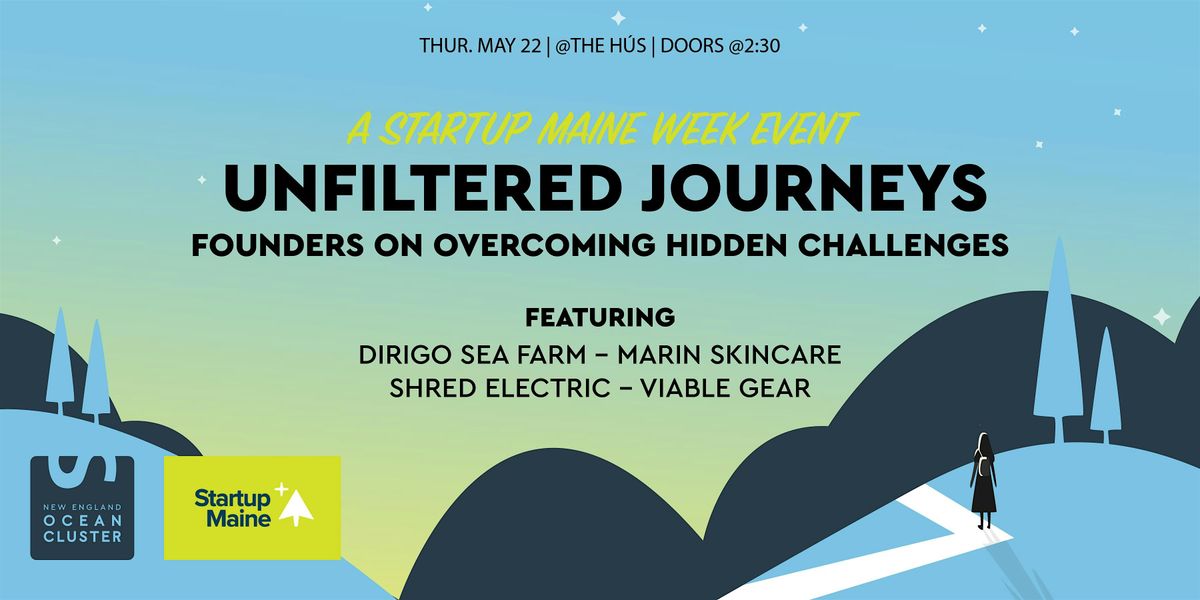 Unfiltered Journeys, 22 May | Event in Portland | AllEvents