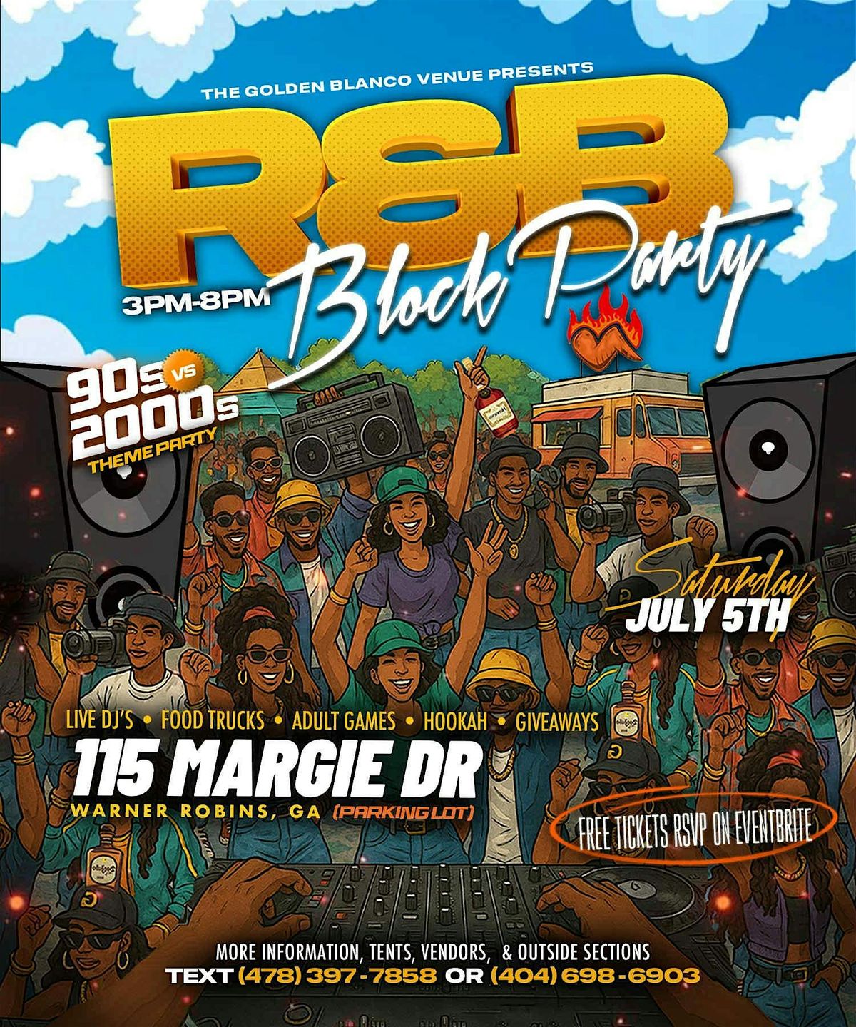 478 R&B BLOCK PARTY, 5 July | Event in Warner Robins | AllEvents