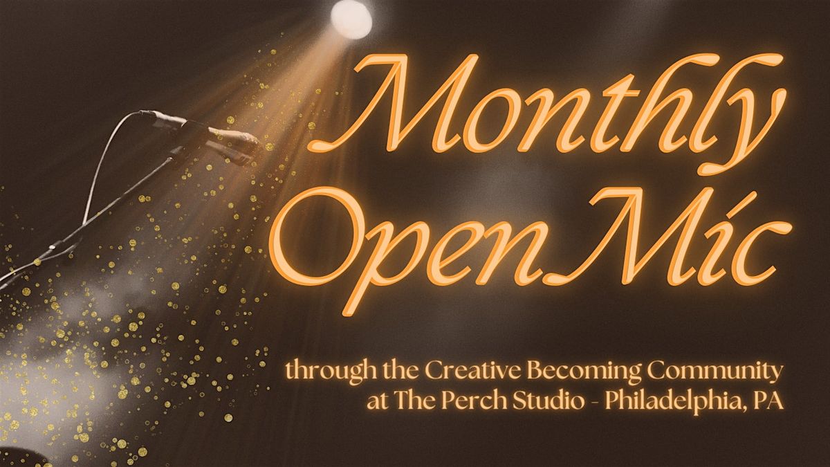 Monthly Open Mic, 6 June | Event in Philadelphia | AllEvents