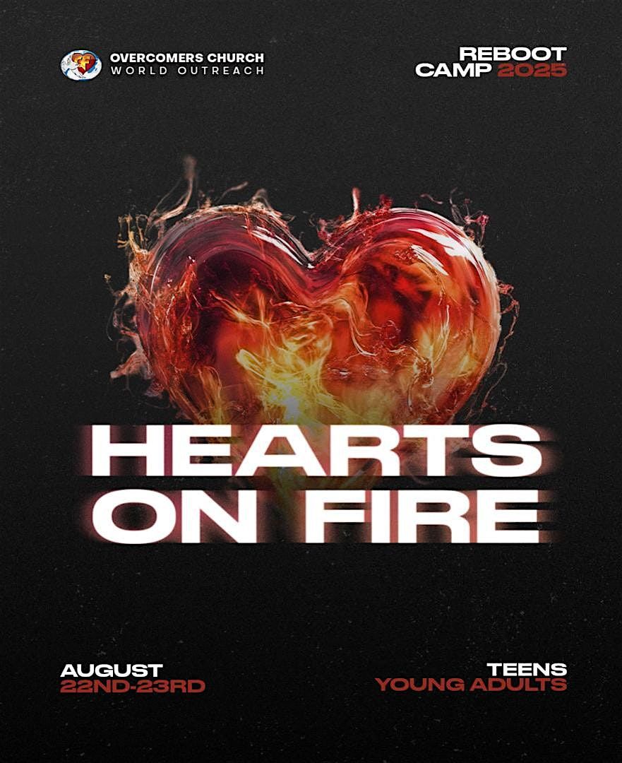 THE REBOOT CAMP- HEARTS ON FIRE, 22 August | Event in Lagos | AllEvents