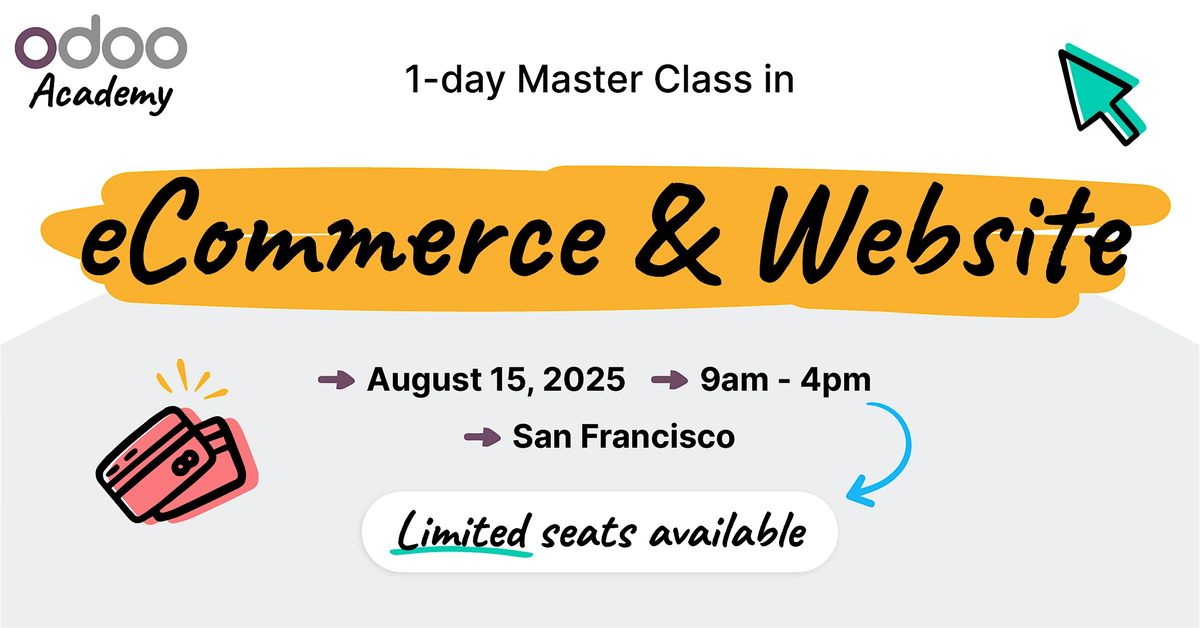 Odoo eCommerce & Website Academy - San Francisco, CA, 15 August | Event in Brisbane | AllEvents