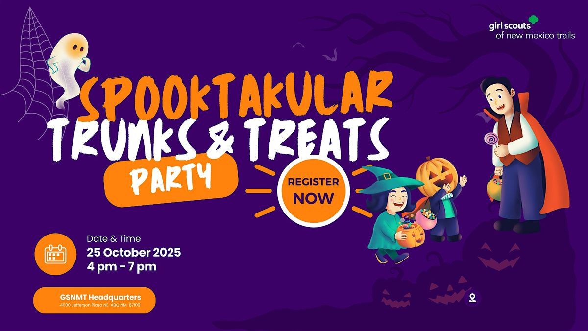 Spooktacular Trunks & Treats Party, 25 October | Event in Albuquerque | AllEvents