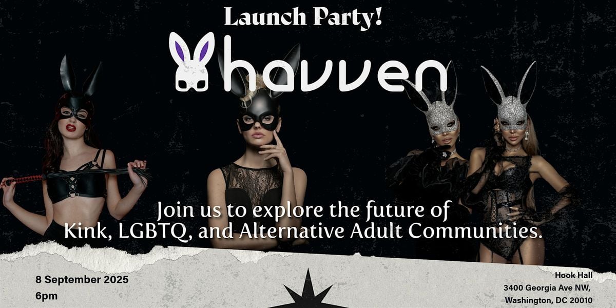 Havven App Launch Party!, 8 September | Event in Washington | AllEvents
