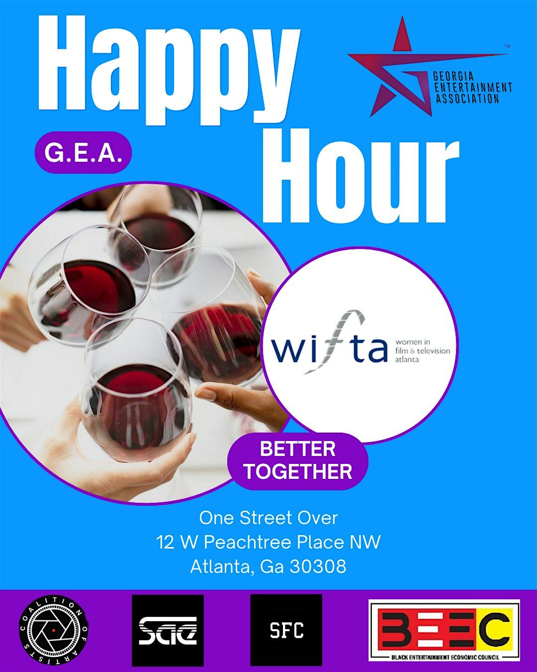 Georgia Entertainment Association "Better Together" May Happy Hour, 29 May | Event in Atlanta | AllEvents