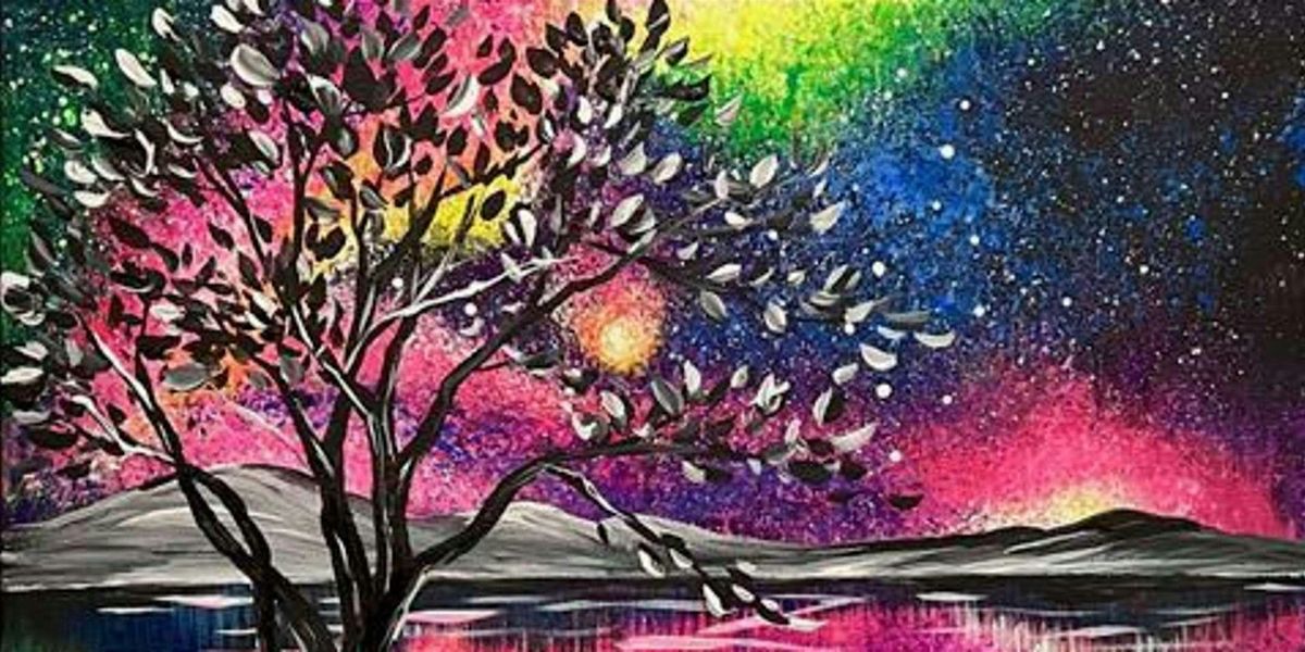 Galactic Sky With Rainbow - Paint and Sip by Classpop!™ | Event in Denver | AllEvents