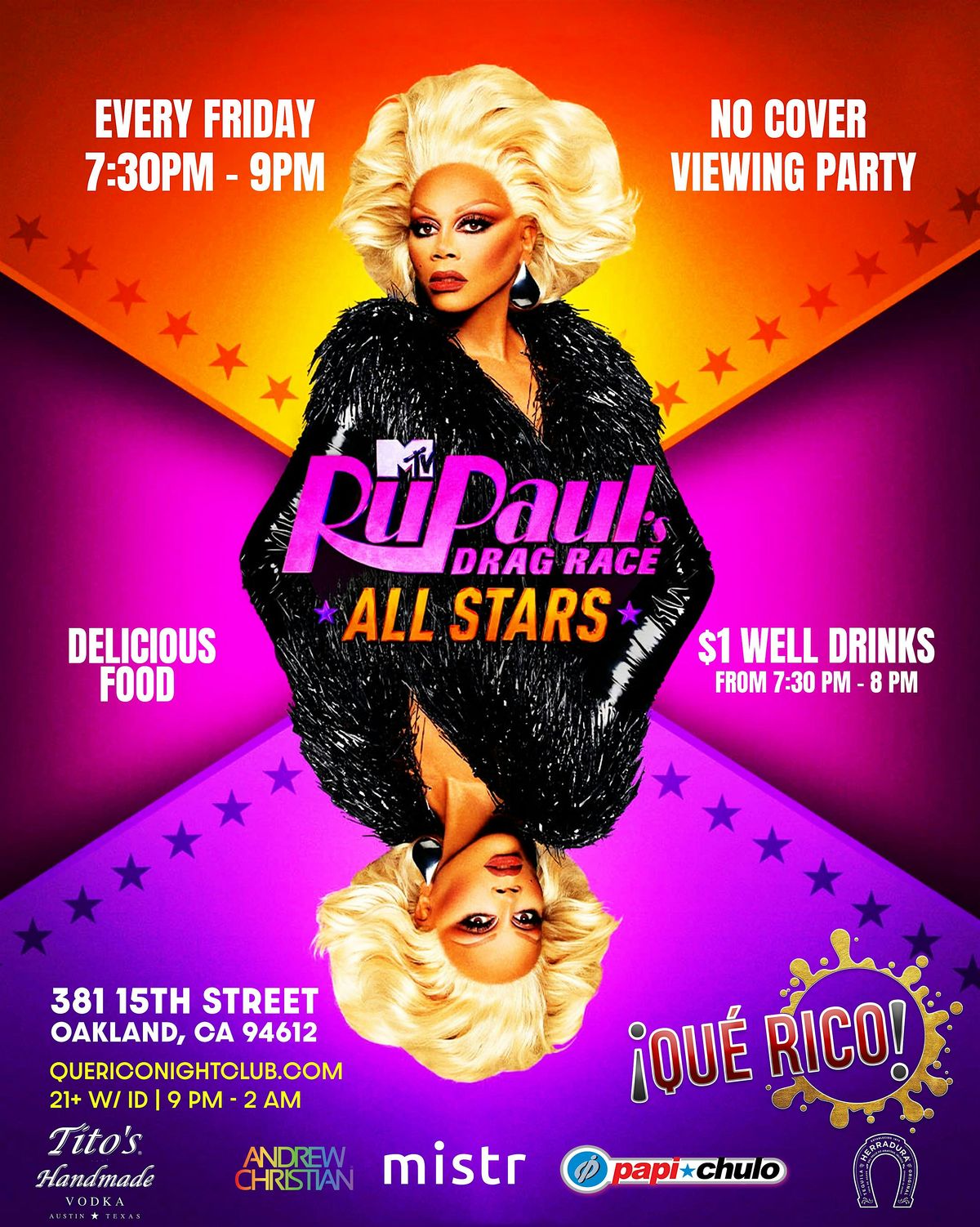 RuPaul's Drag Race All Stars 10 Viewing Party | Event in Oakland | AllEvents