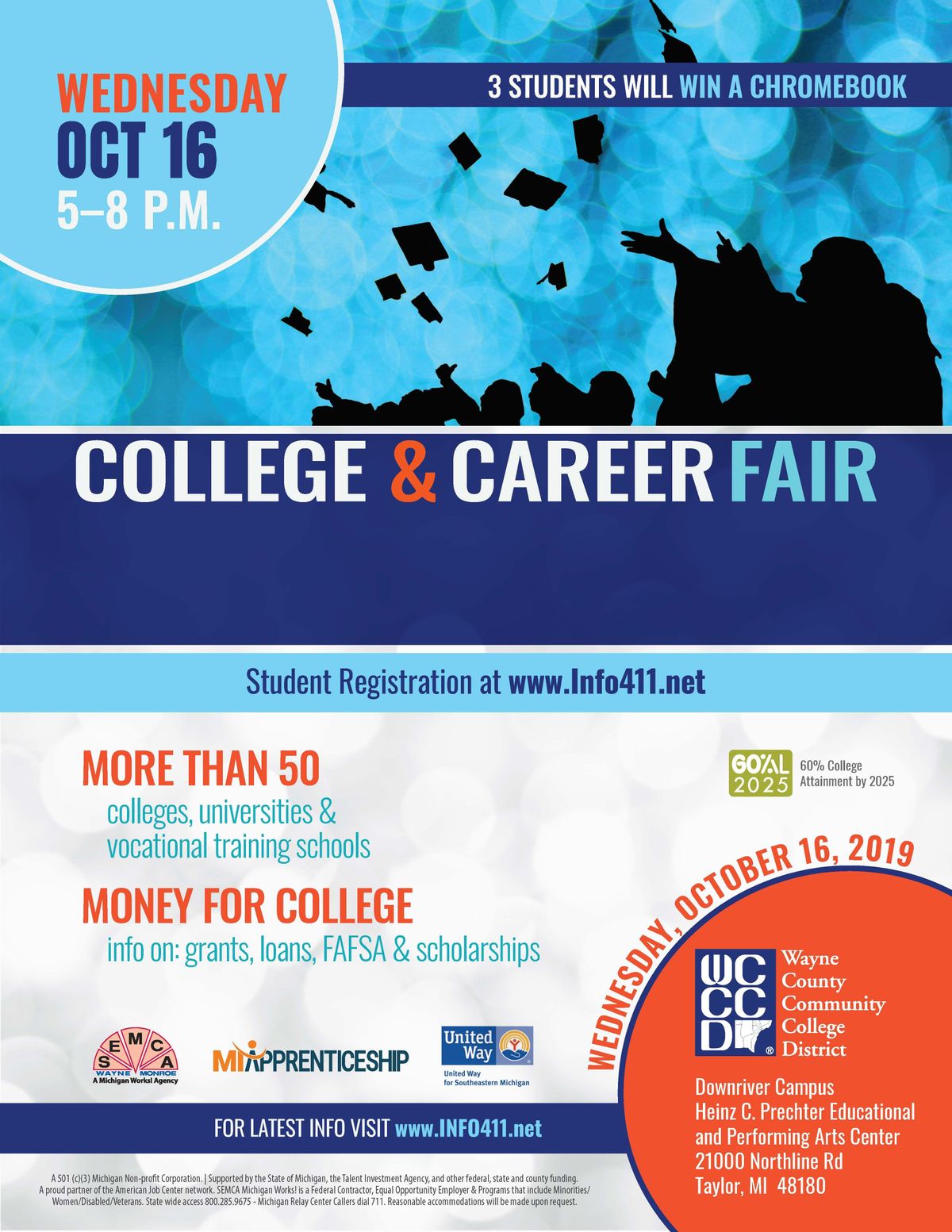 College, Scholarship & Career Fair at WCCCD in Taylor, Wayne County College, Scholarship & Career Fair at WCCCD in Taylor, Wayne County
