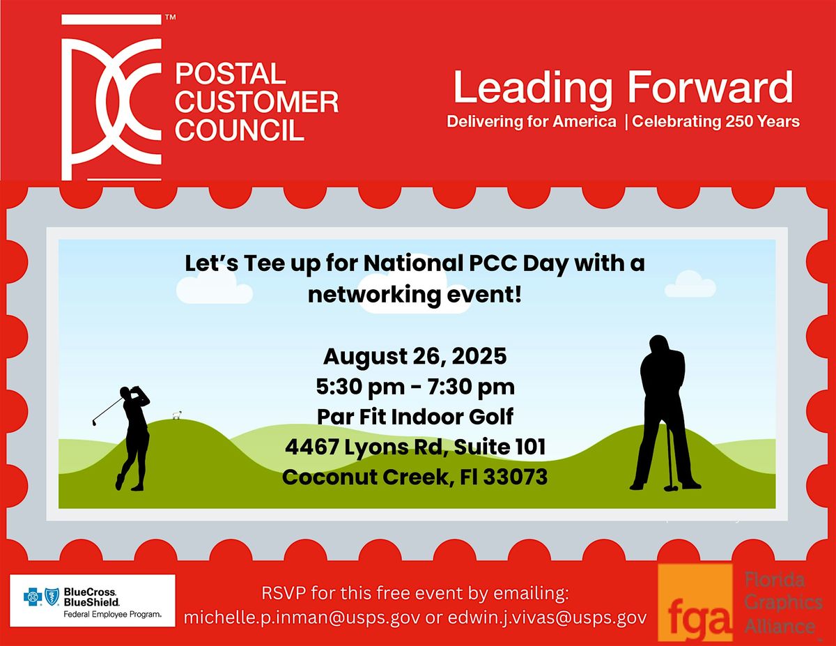 Postal Customer Council Networking, 26 August | Event in Coconut Creek | AllEvents