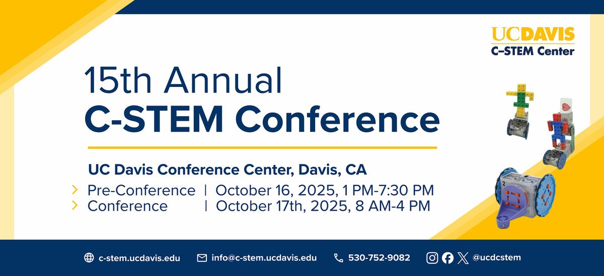 The 15th Annual Conference on Integrated Computing and STEM Education, 17 October | Event in Davis | AllEvents
