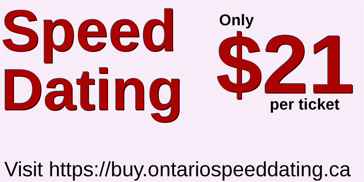 Speed Dating At Pizza Hut For Ages 19-25. Visit Buy.ontariospeeddating.ca, 29 July | Event in Hamilton | AllEvents