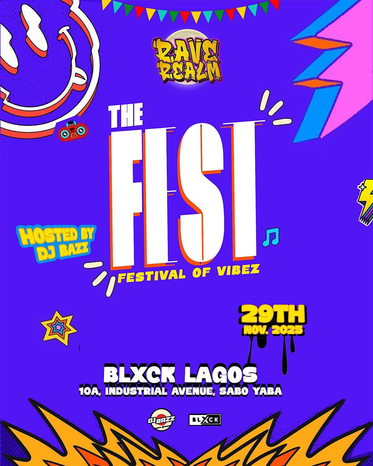 Realm Rave Portland RAVE REALM- THE FEST, 10a Industrial Ave, Lagos, 29 November 2025 ...
