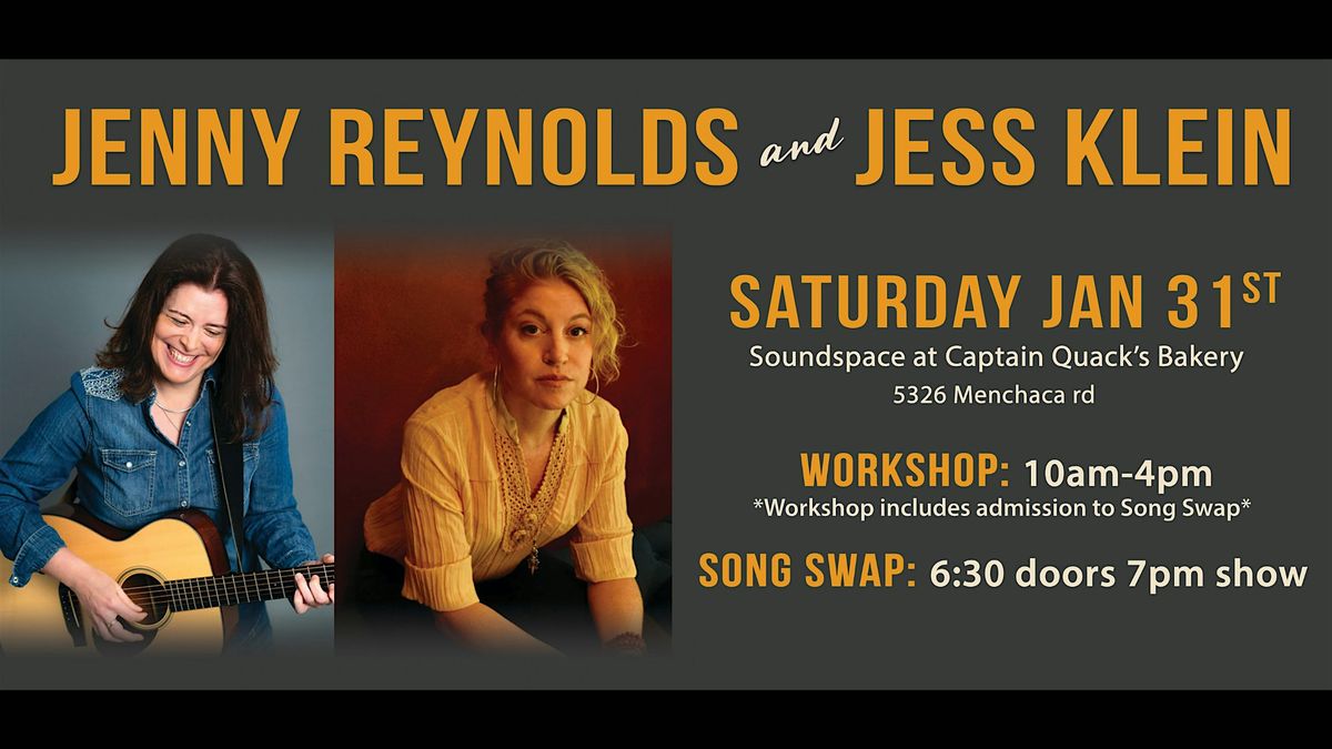 Workshop and Song Swap hosted by Jenny Reynolds and Jess Klein, 31 January | Event in Austin | AllEvents