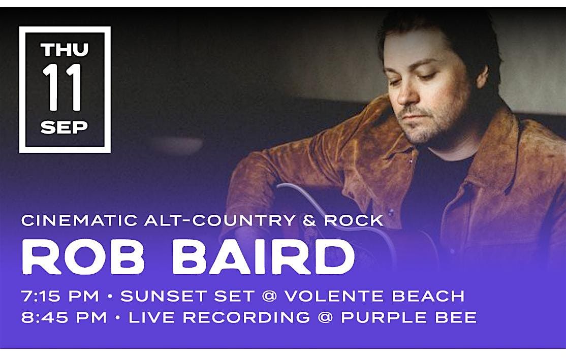 Songs in the Sand - Rob Baird, 11 September | Event in Leander | AllEvents