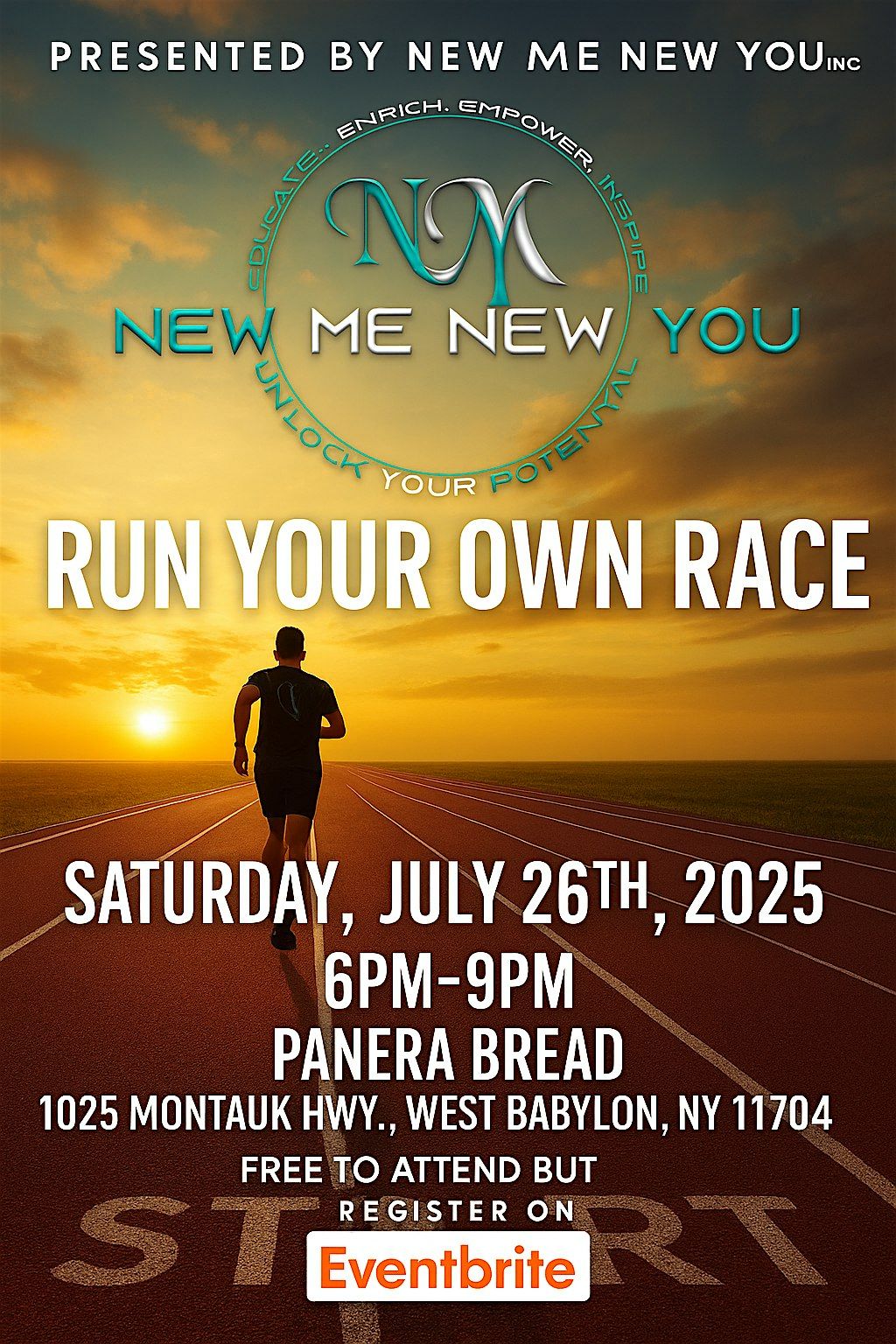 Run Your Own Race, 26 July | Event in West Babylon | AllEvents