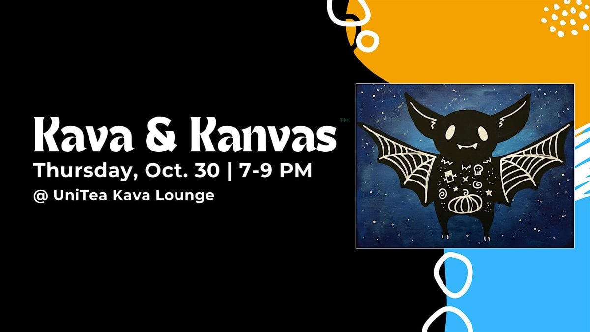 Kava & Kanvas: Feeling Batty, 30 October | Event in Dunedin | AllEvents